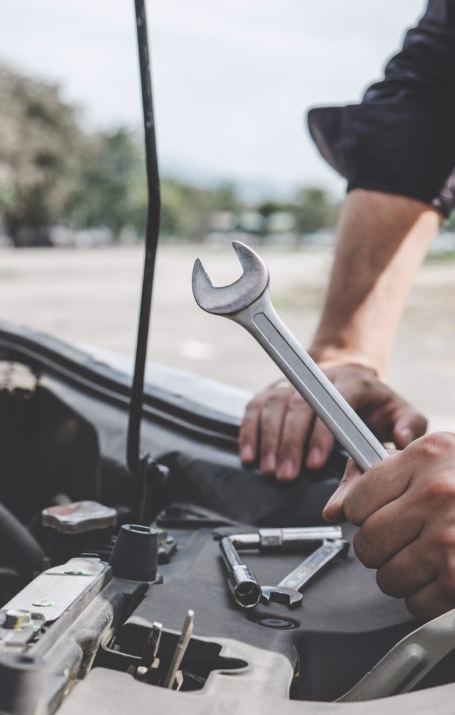 Mechanic holding a spanner - Car Repairs Oxford